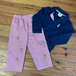 (5/$25) Teddy Bear Toddler Outfit